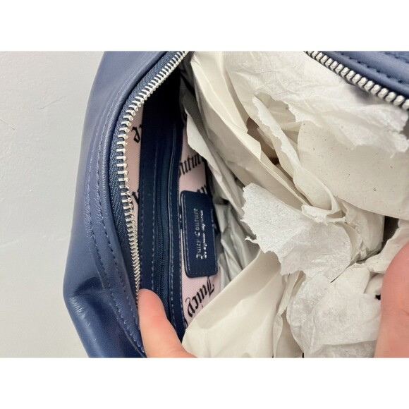 NWT Juicy Couture Juicify Satchel Regal Blue Detachable Charms Crossbody - Picture 13 of 13